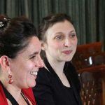 Hannah Kirkham at an NAFS session