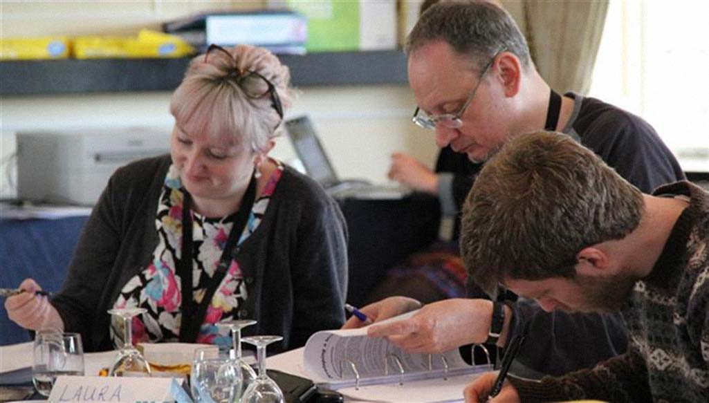 Laura, Bill and Matt at an NAFS session.